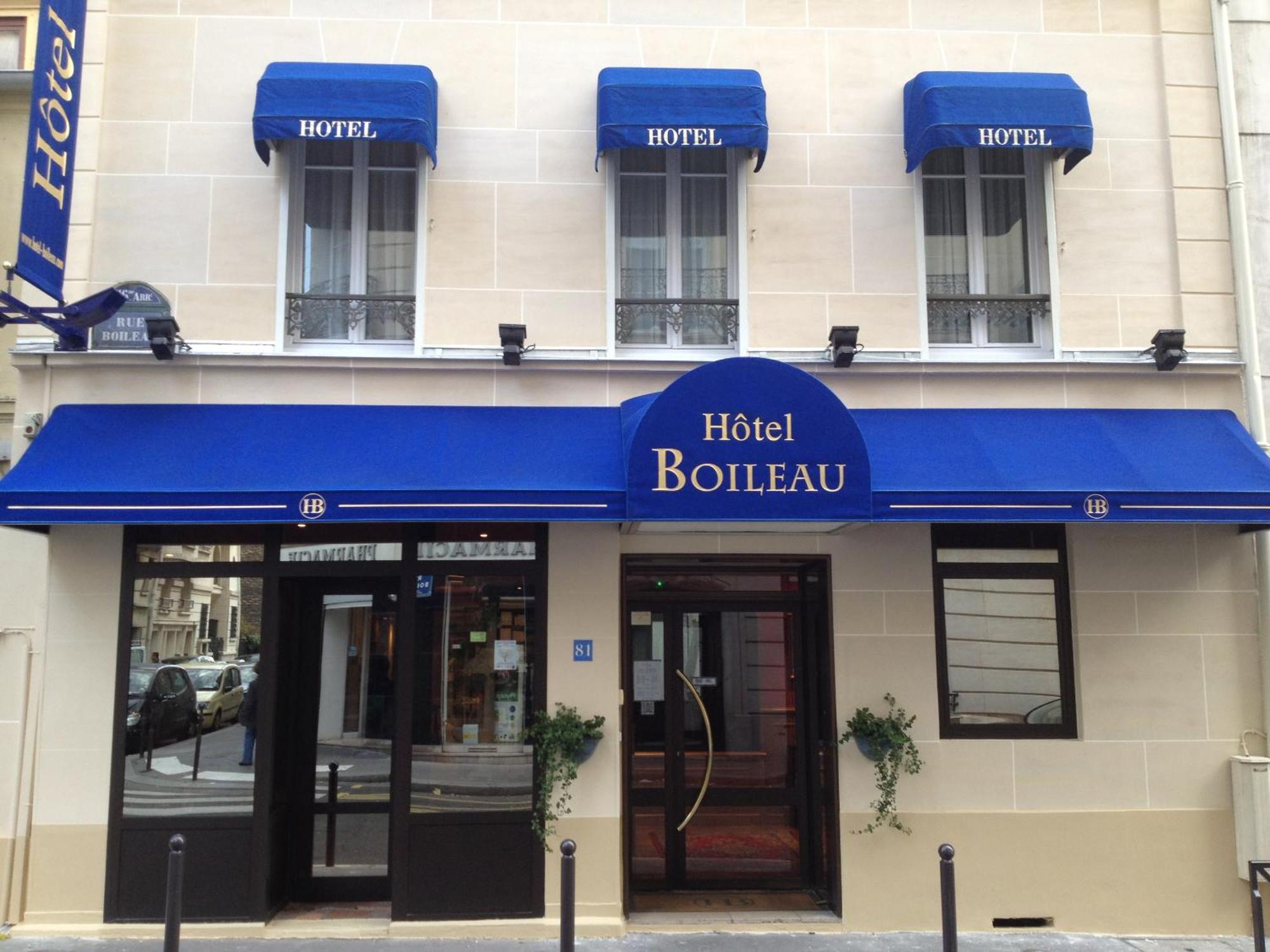 Hotel Boileau Paris Dış mekan fotoğraf